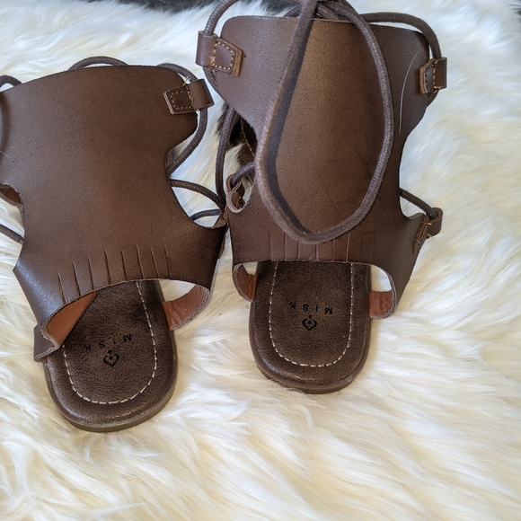 MISK - Vegan Leather Gladiator Sandal - Picture 2 of 10